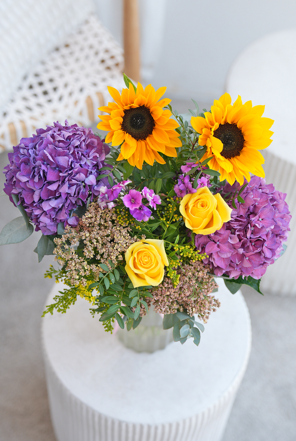 Summer Perfection Vase Summer Flower Delivery Flowers.ie