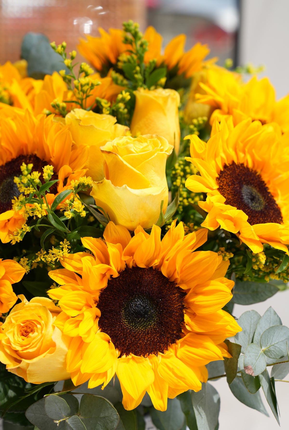 Wonderfully Sunflower - Ceramic Vase