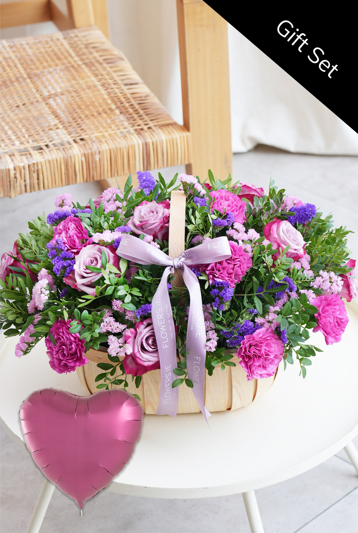 Lavender Floral - Basket