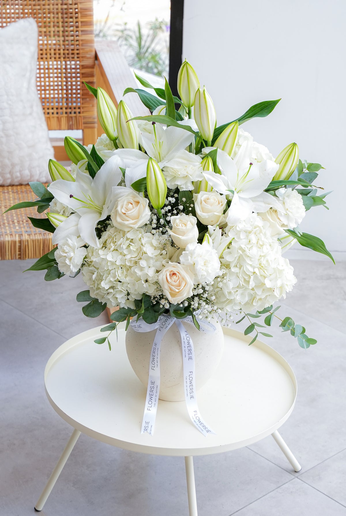 Wonderfully White - Ceramic Vase