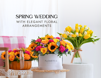Matching Spring Wedding Colors with Elegant Floral Arrangements