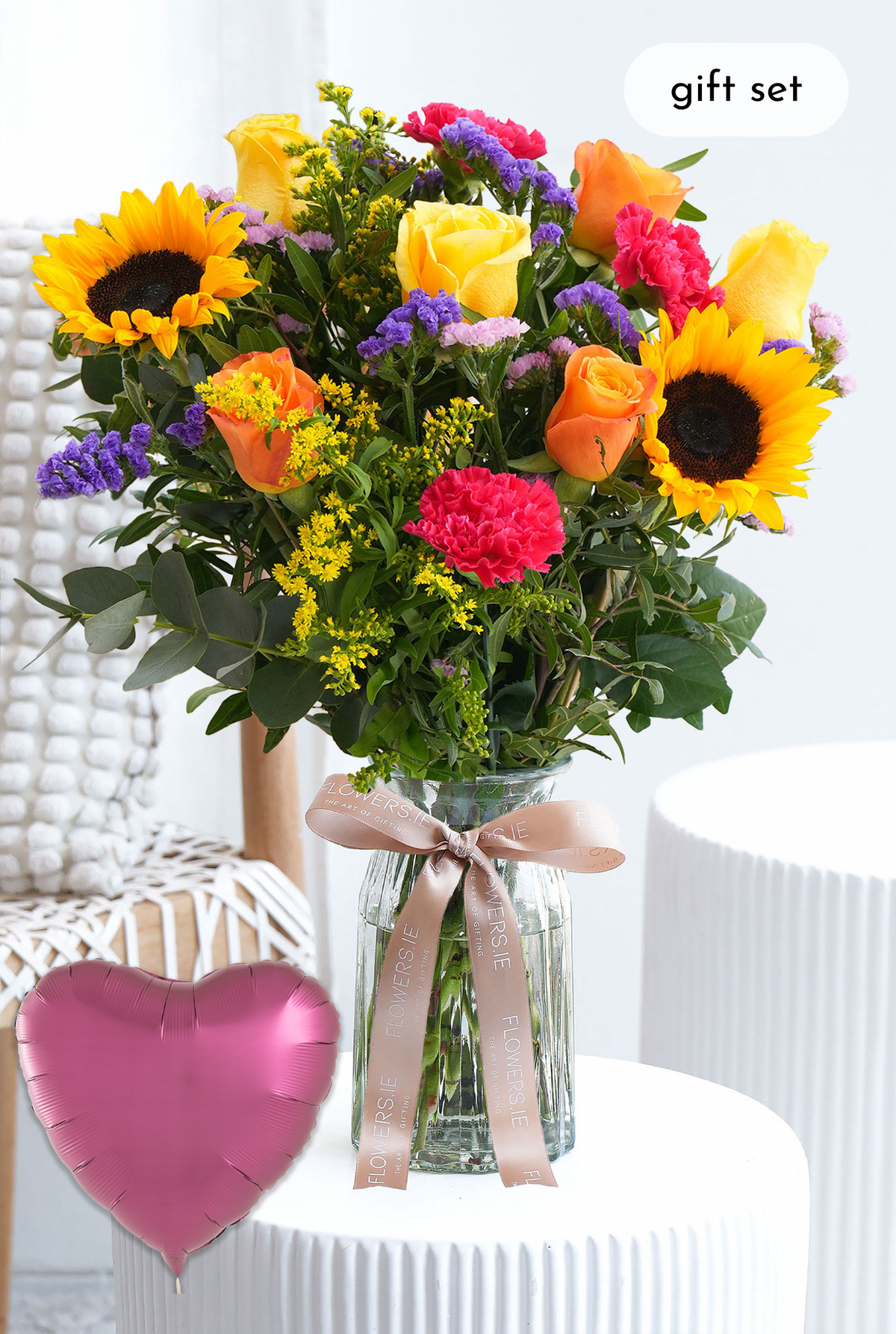 Vibrant - Vase Gift Set