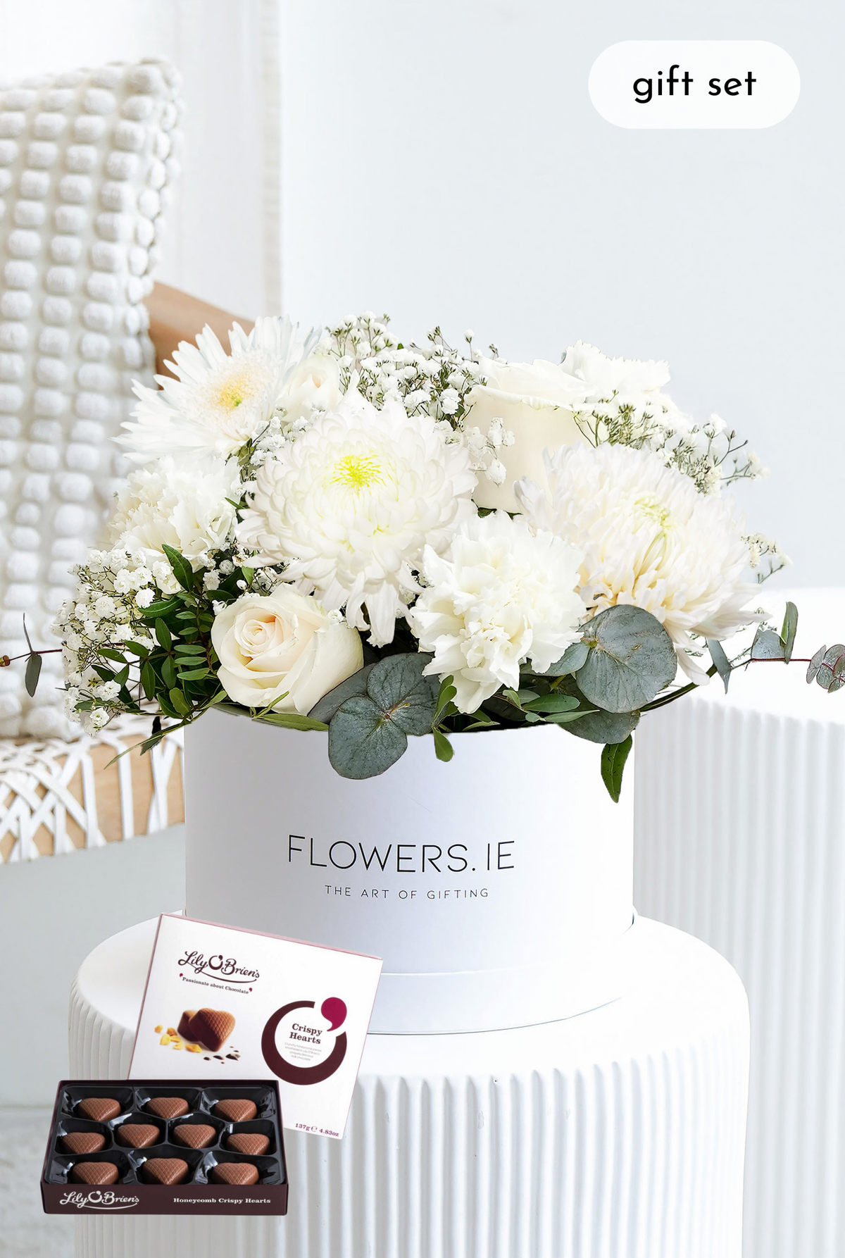 White Serenity - Hatbox Gift Set