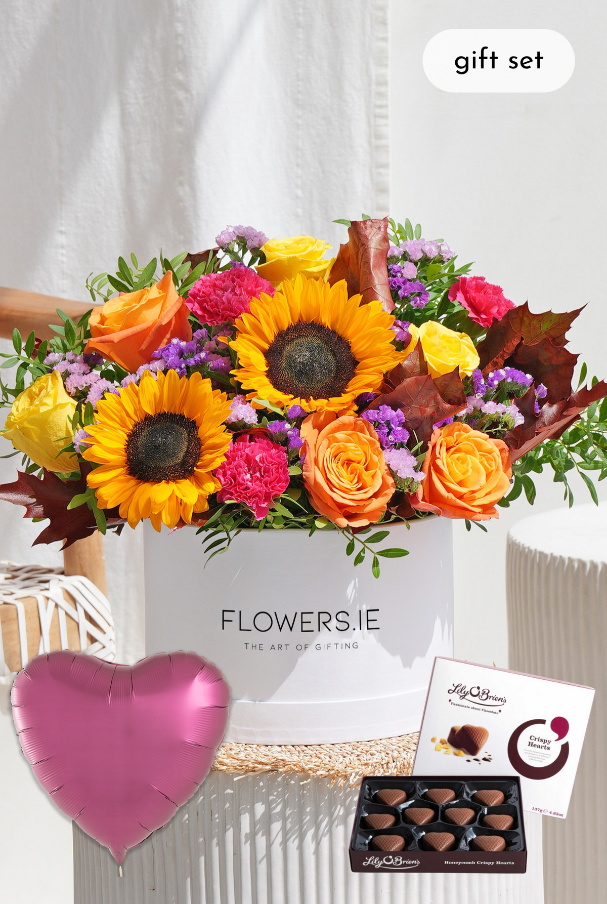 Autumn Vibrant - Hatbox Gift Set