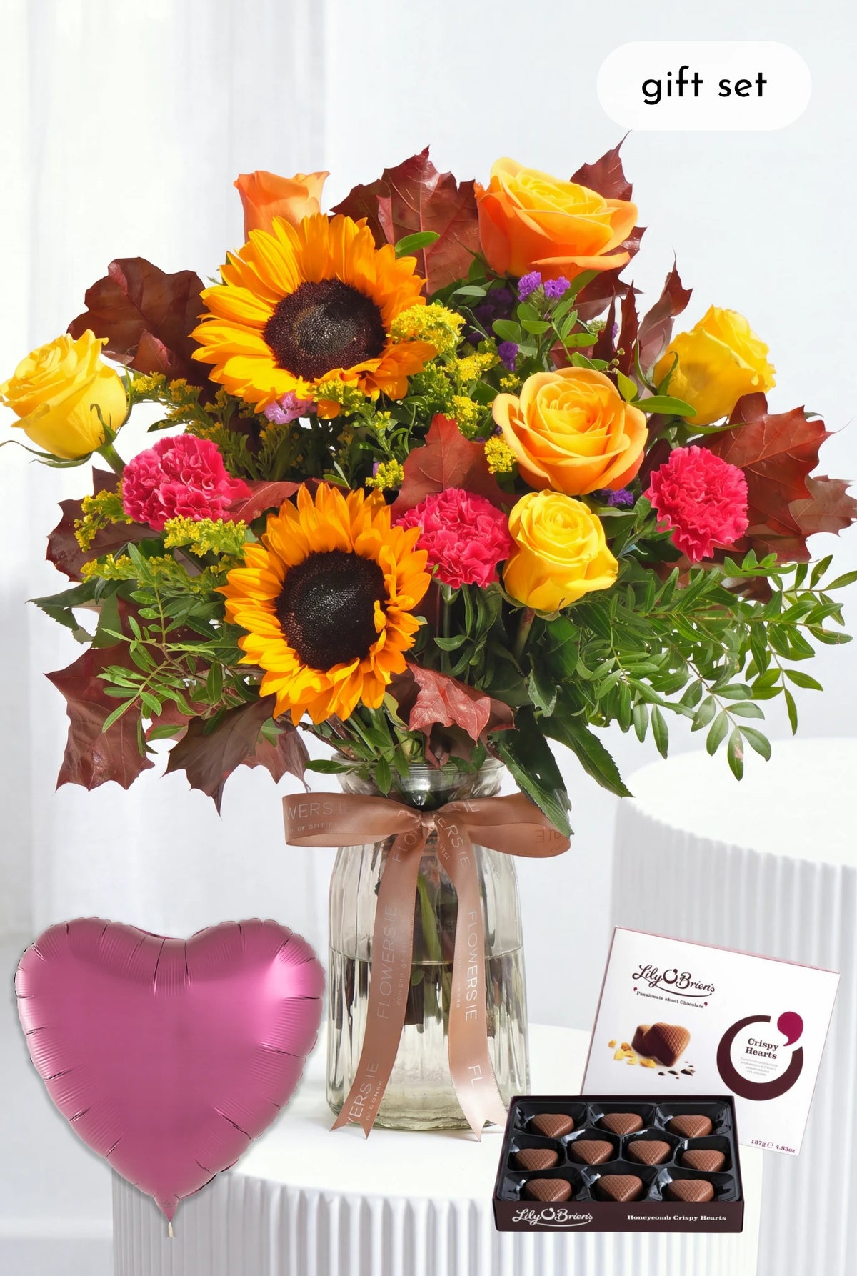 Autumn Vibrant - Vase Gift Set