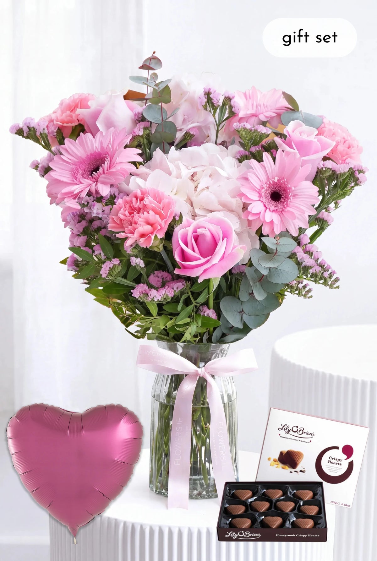 Pretty Pink - Vase Gift Set