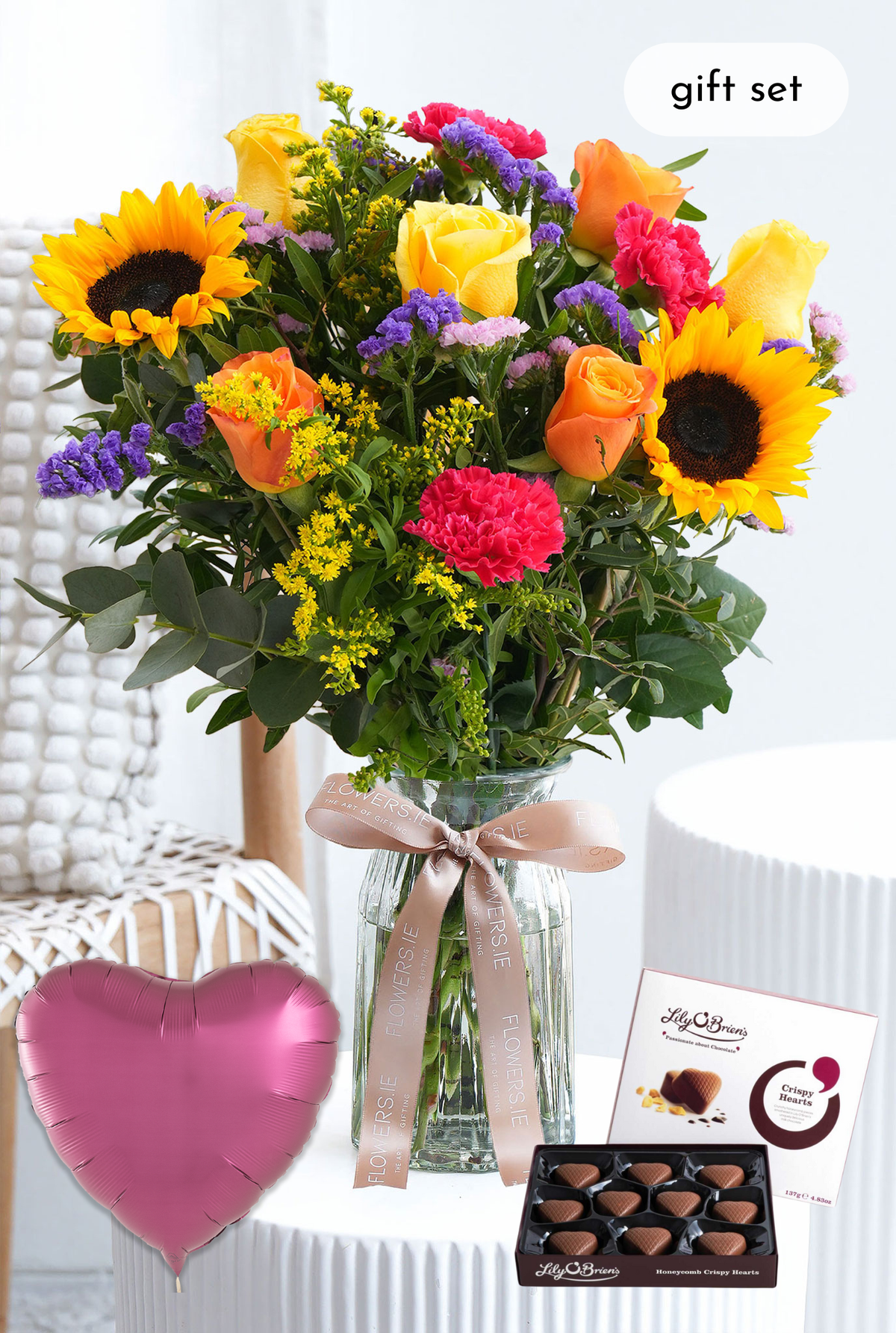 Vibrant - Vase Gift Set