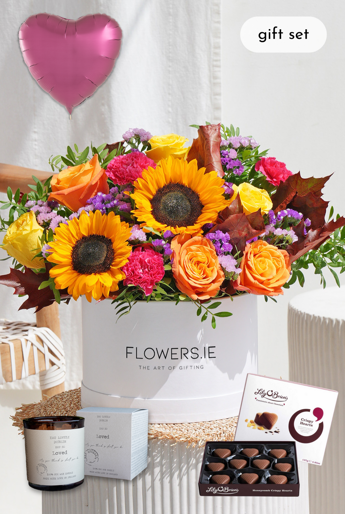 Autumn Vibrant - Hatbox Gift Set