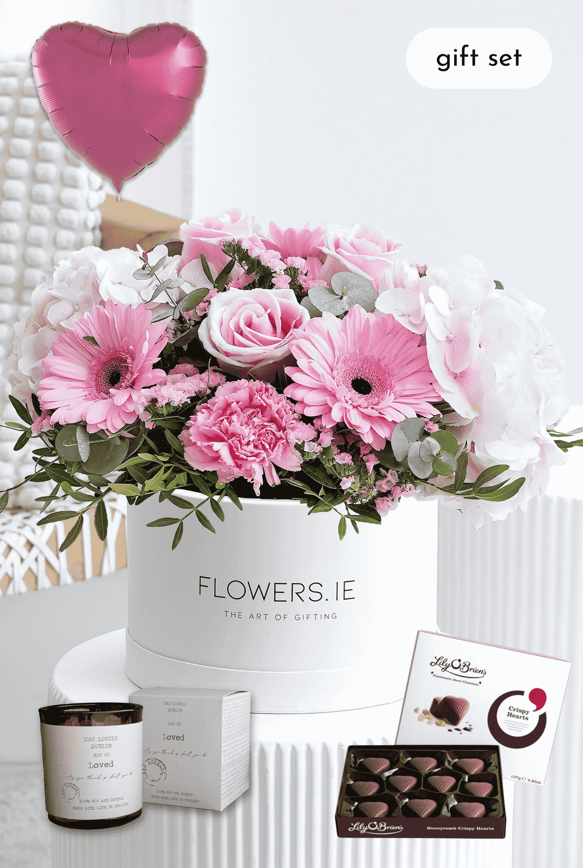 Pretty Pink - Hatbox Gift Set