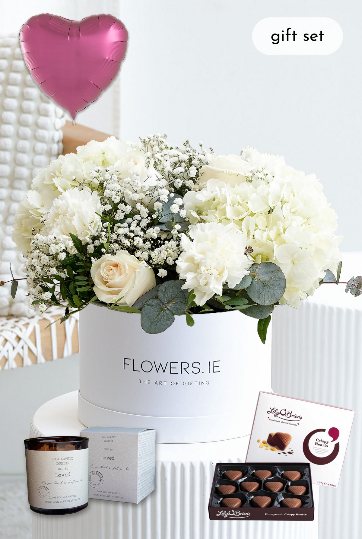 Perfect White - Hatbox Gift Set