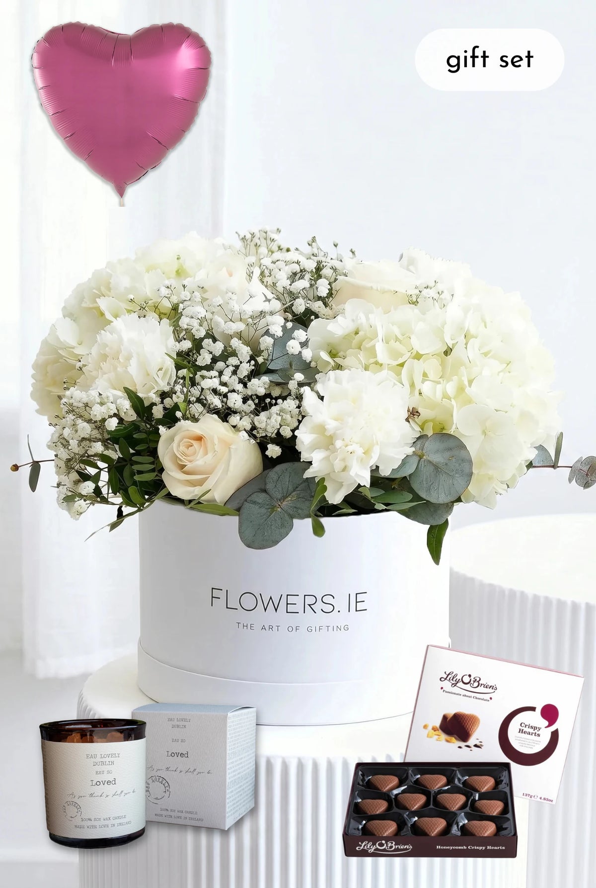 Perfect White - Hatbox Gift Set
