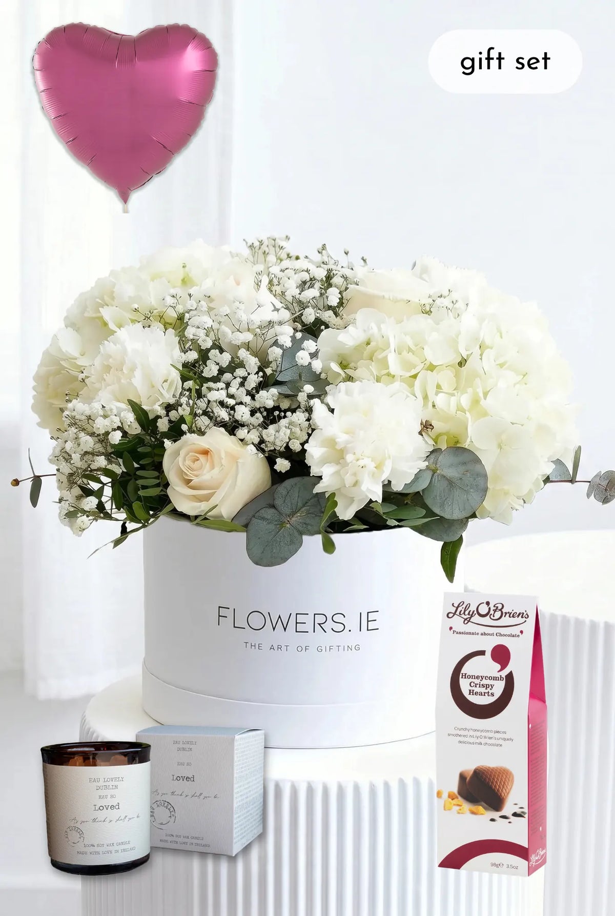 Perfect White - Hatbox Gift Set