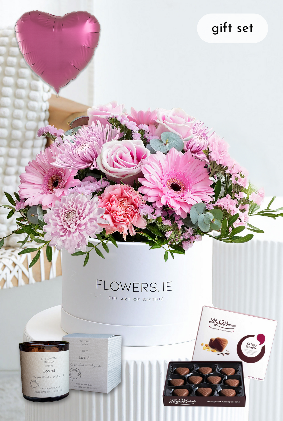 Pink Delight - Hatbox Gift Set