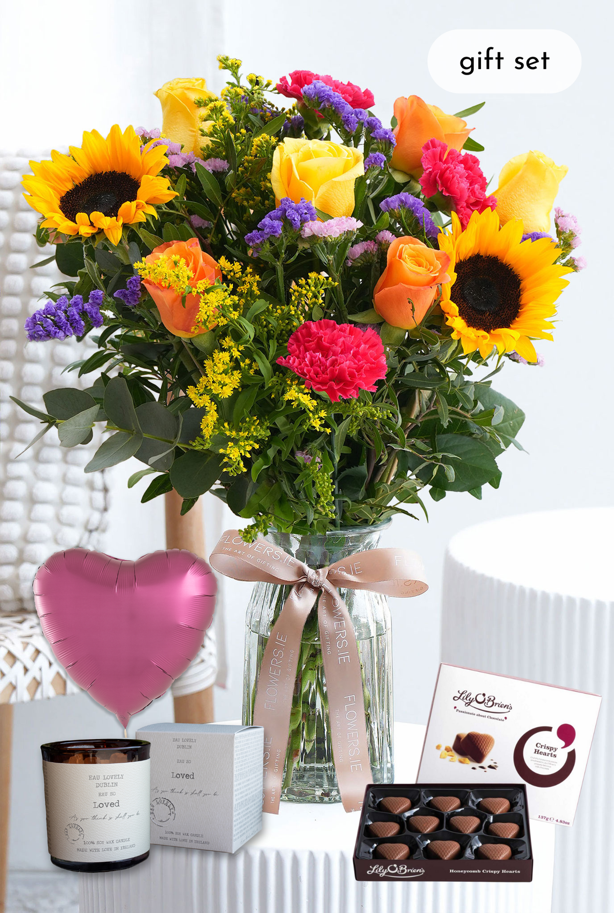 Vibrant - Vase Gift Set