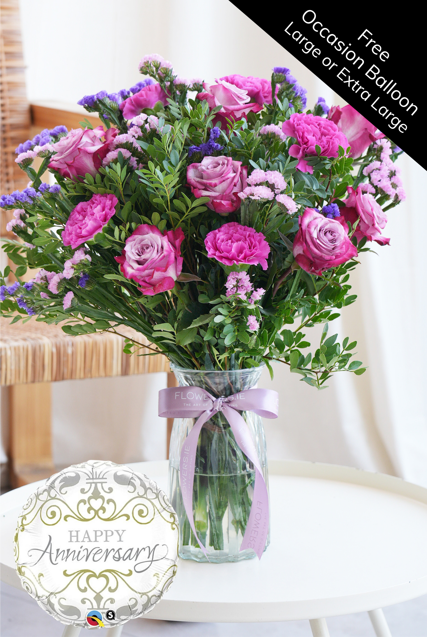 Anniversary floral arrangements deals