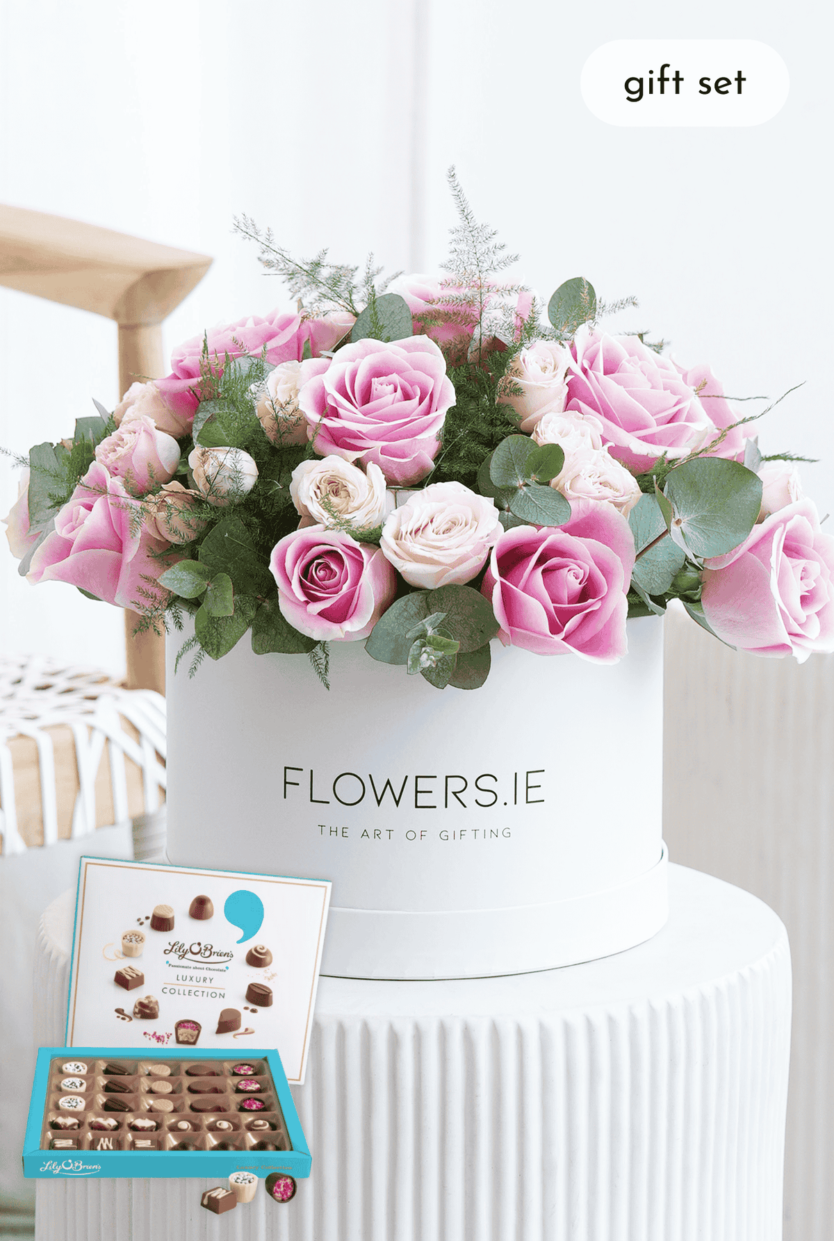 Women's Day Blush Petals - Hatbox