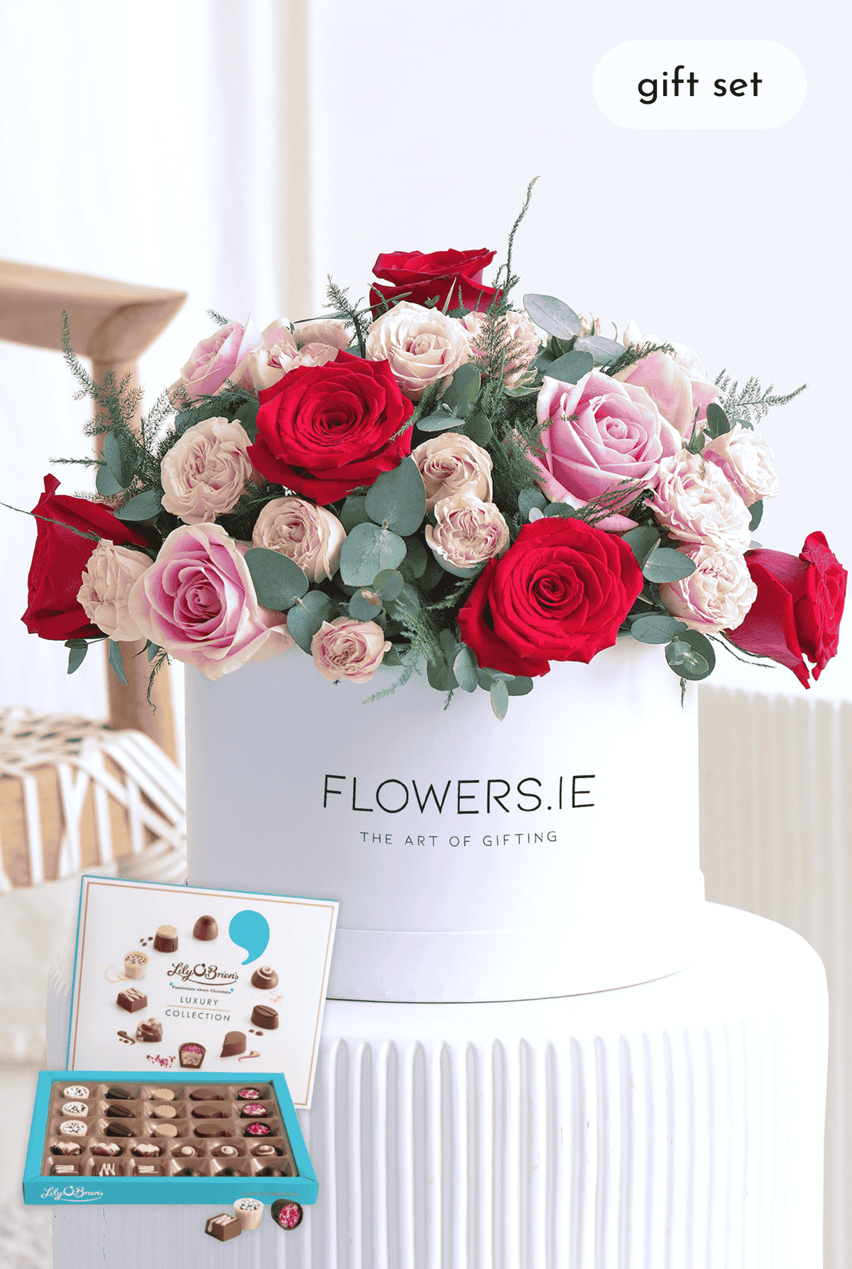 Women's Day Blush & Crimson - Hatbox