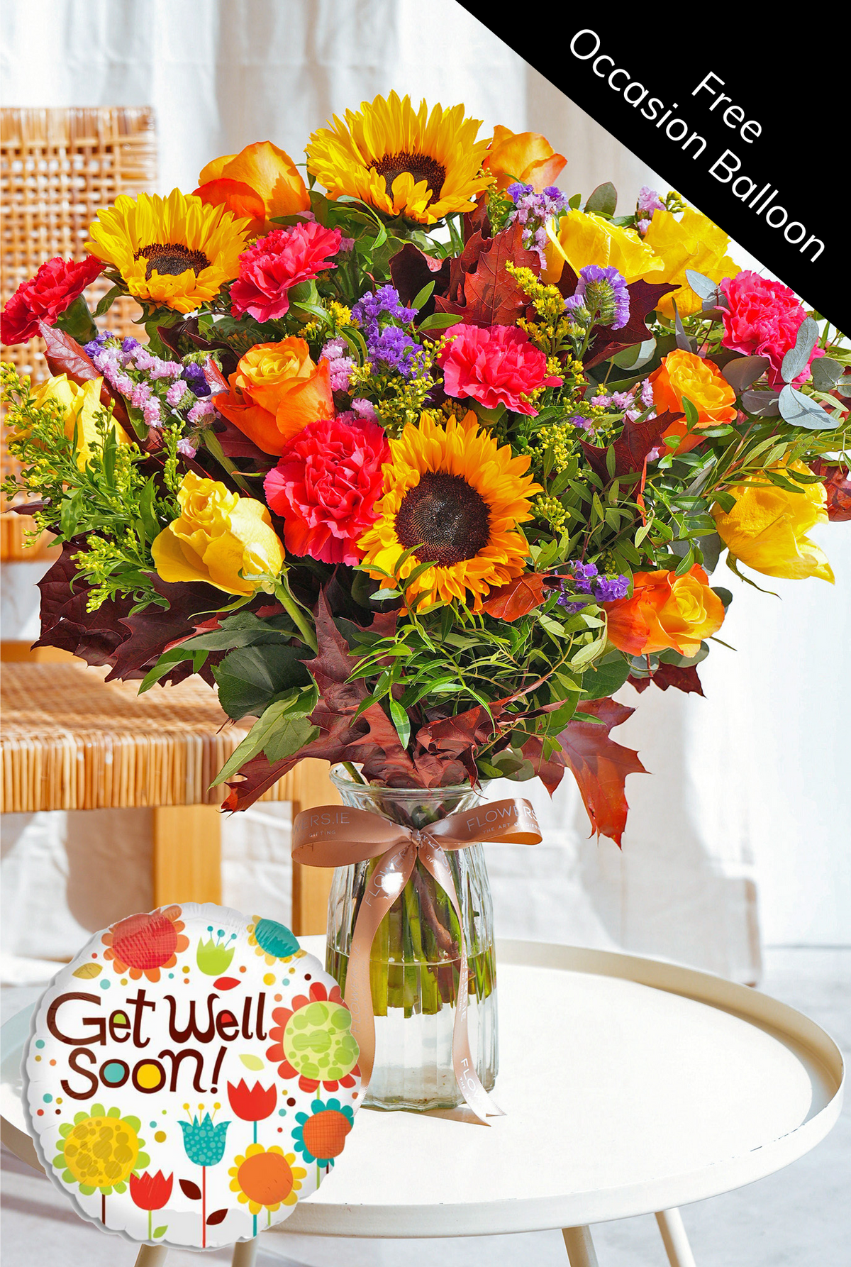 Get Well Autumn Vibrant - Vase