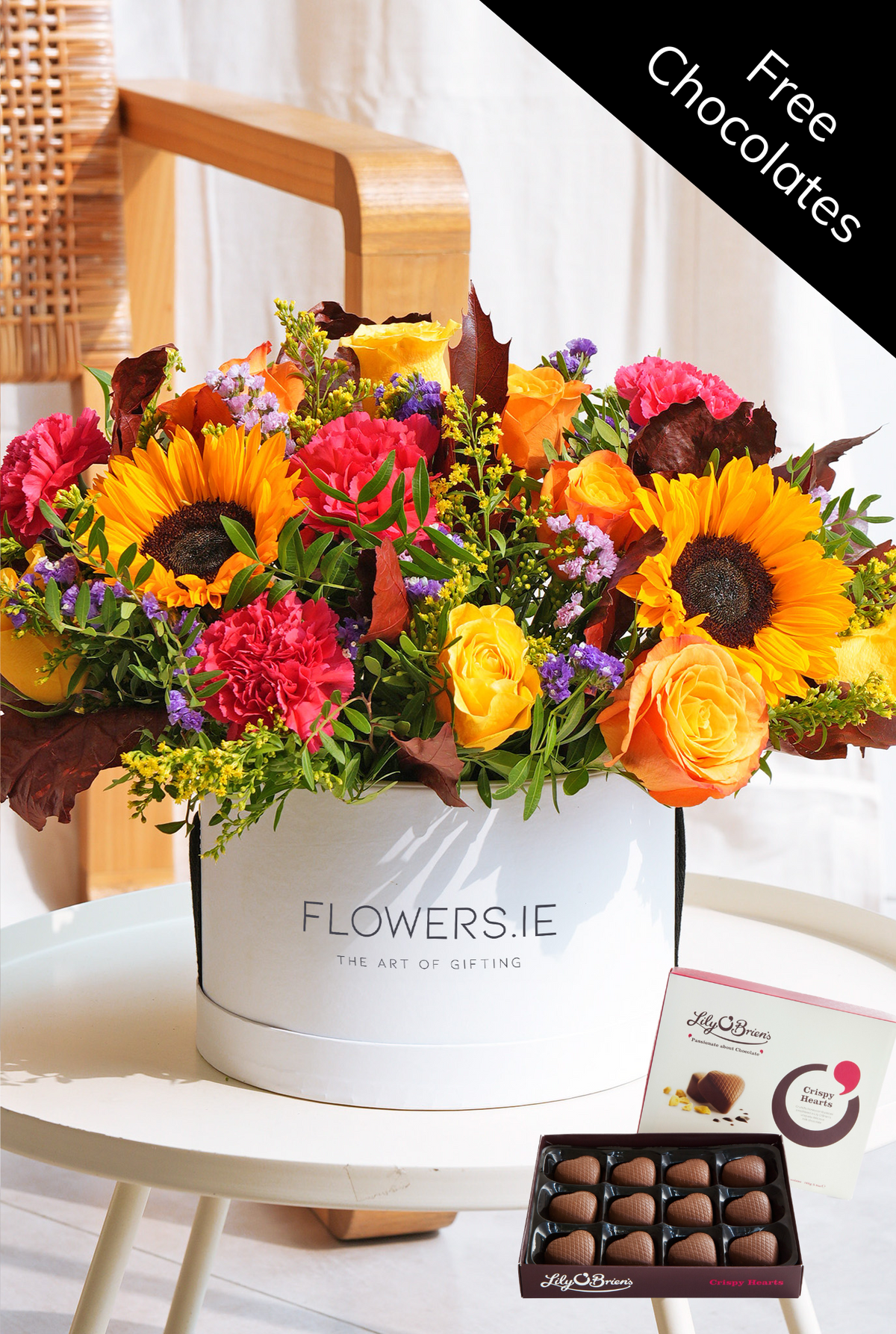 Autumn Vibrant - Hatbox (with Free Crispy Hearts)