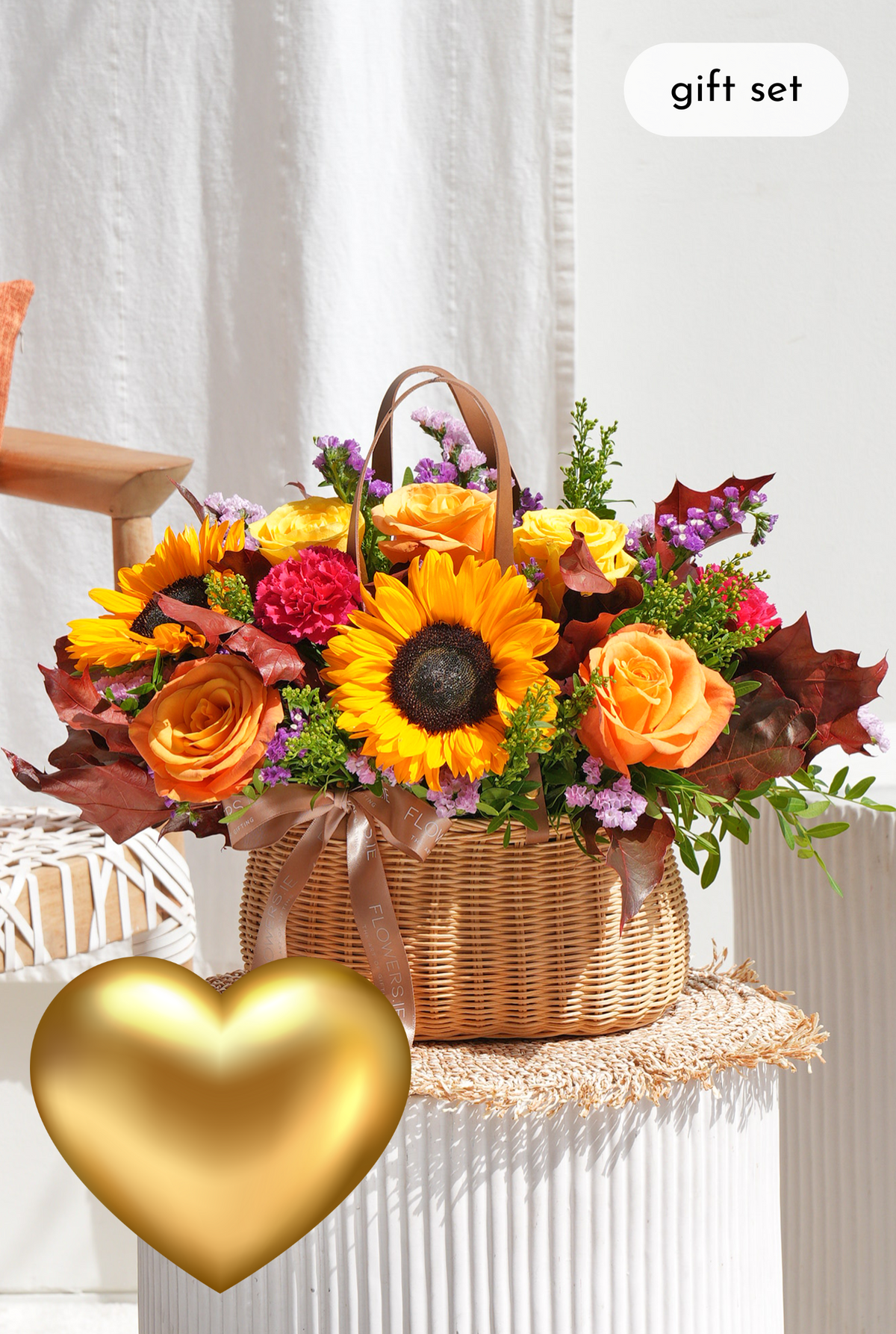 New Baby Autumn Vibrant - Basket