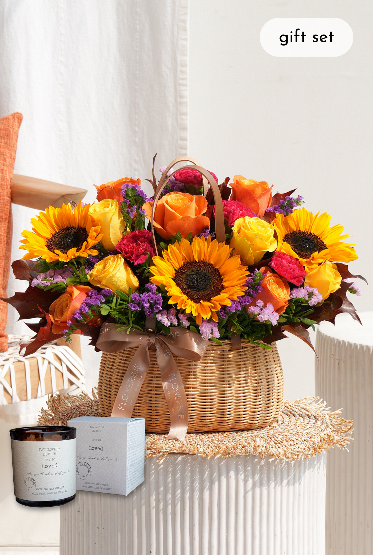 New Baby Autumn Vibrant - Basket