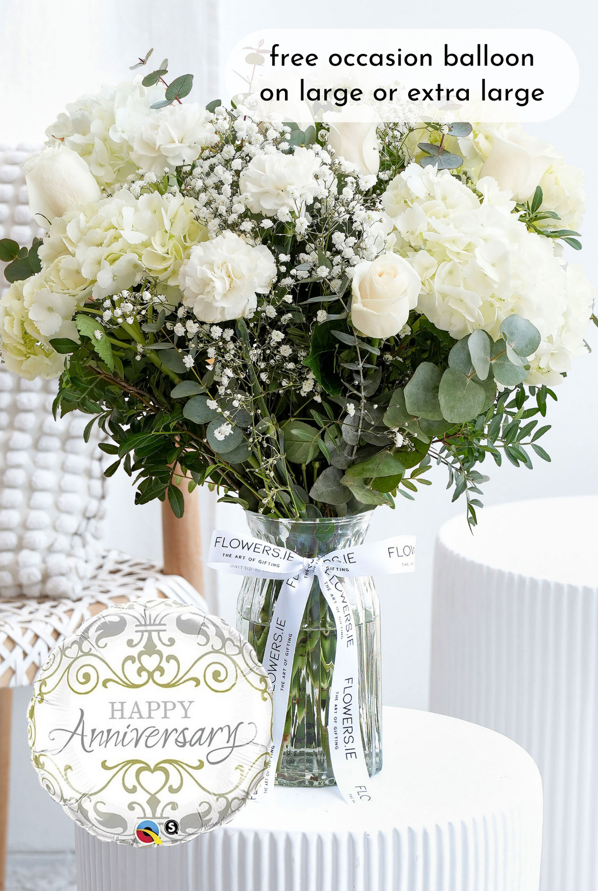 Anniversary Perfect White - Vase