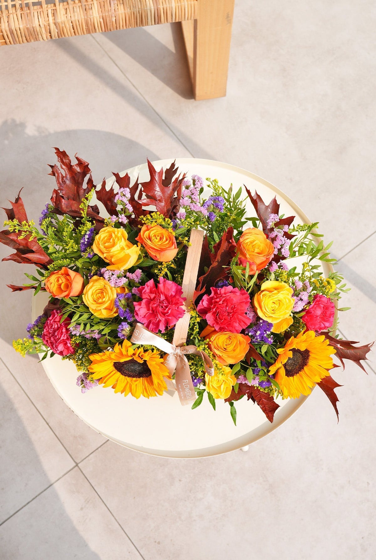 Birthday Autumn Vibrant - Basket