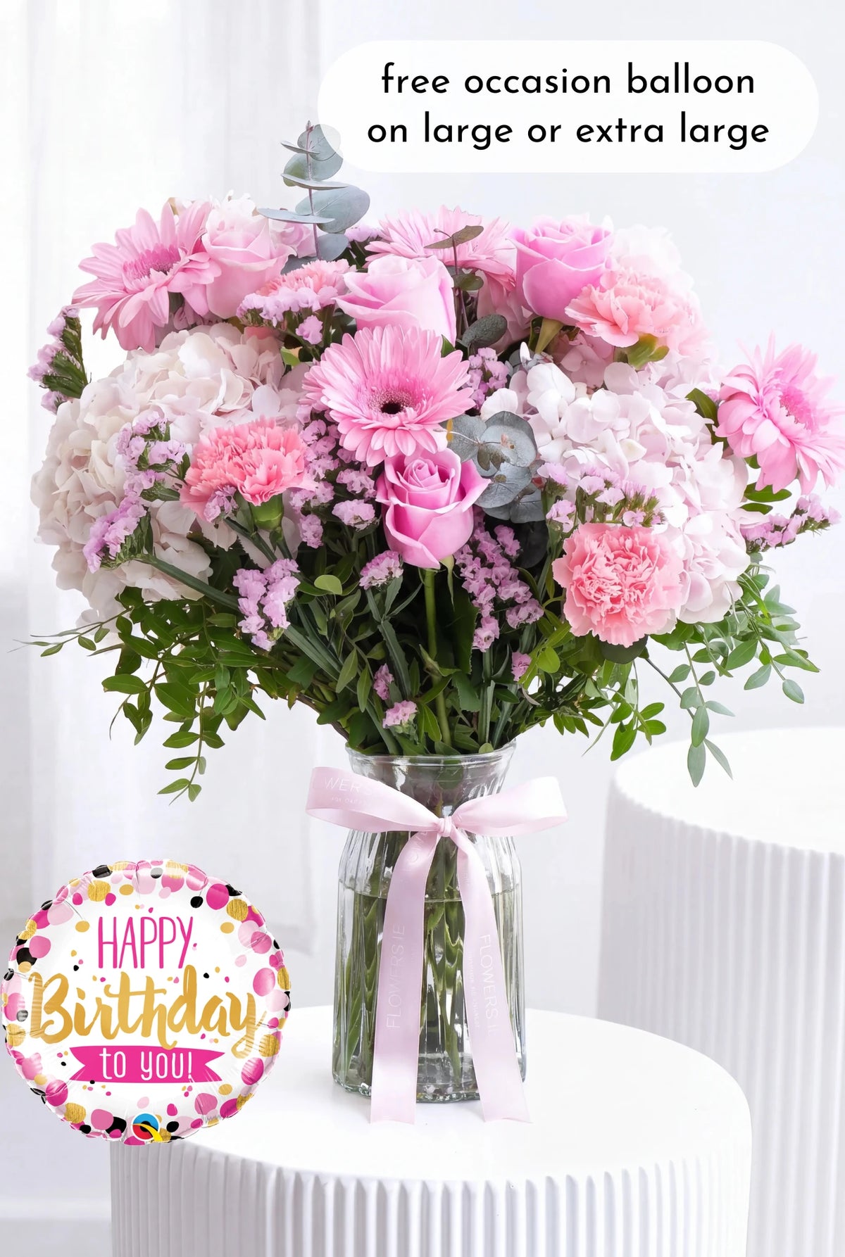 Birthday Pretty Pink - Vase