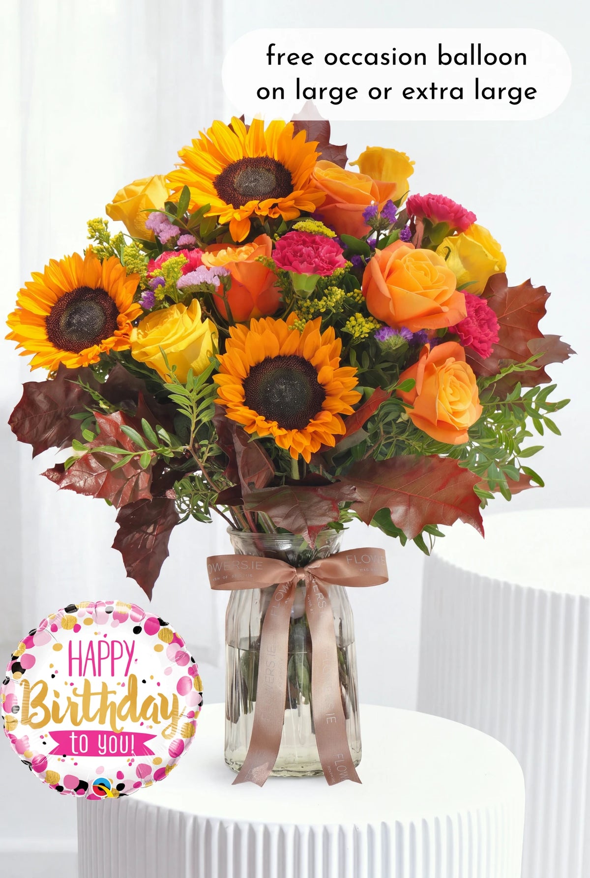 Birthday Autumn Vibrant - Vase