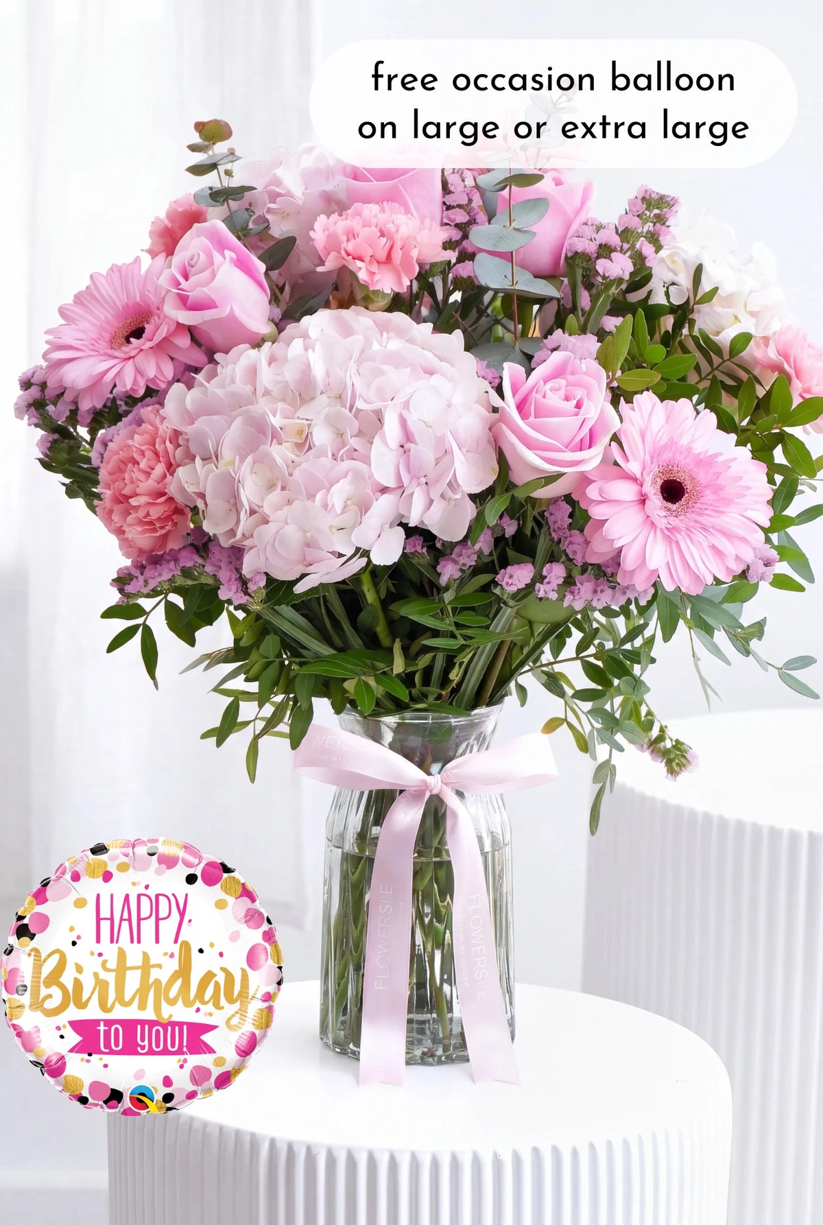 Birthday Pretty Pink - Vase