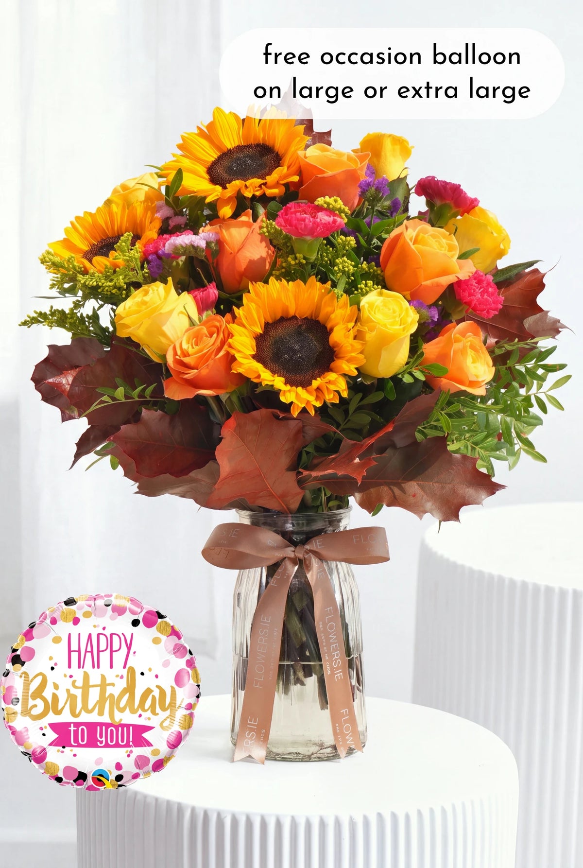 Birthday Autumn Vibrant - Vase