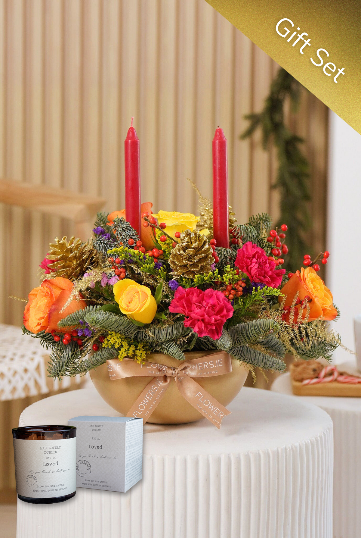 Vibrant Christmas Arrangement