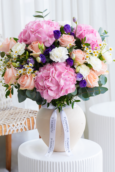 Blush Garden - Ceramic Vase