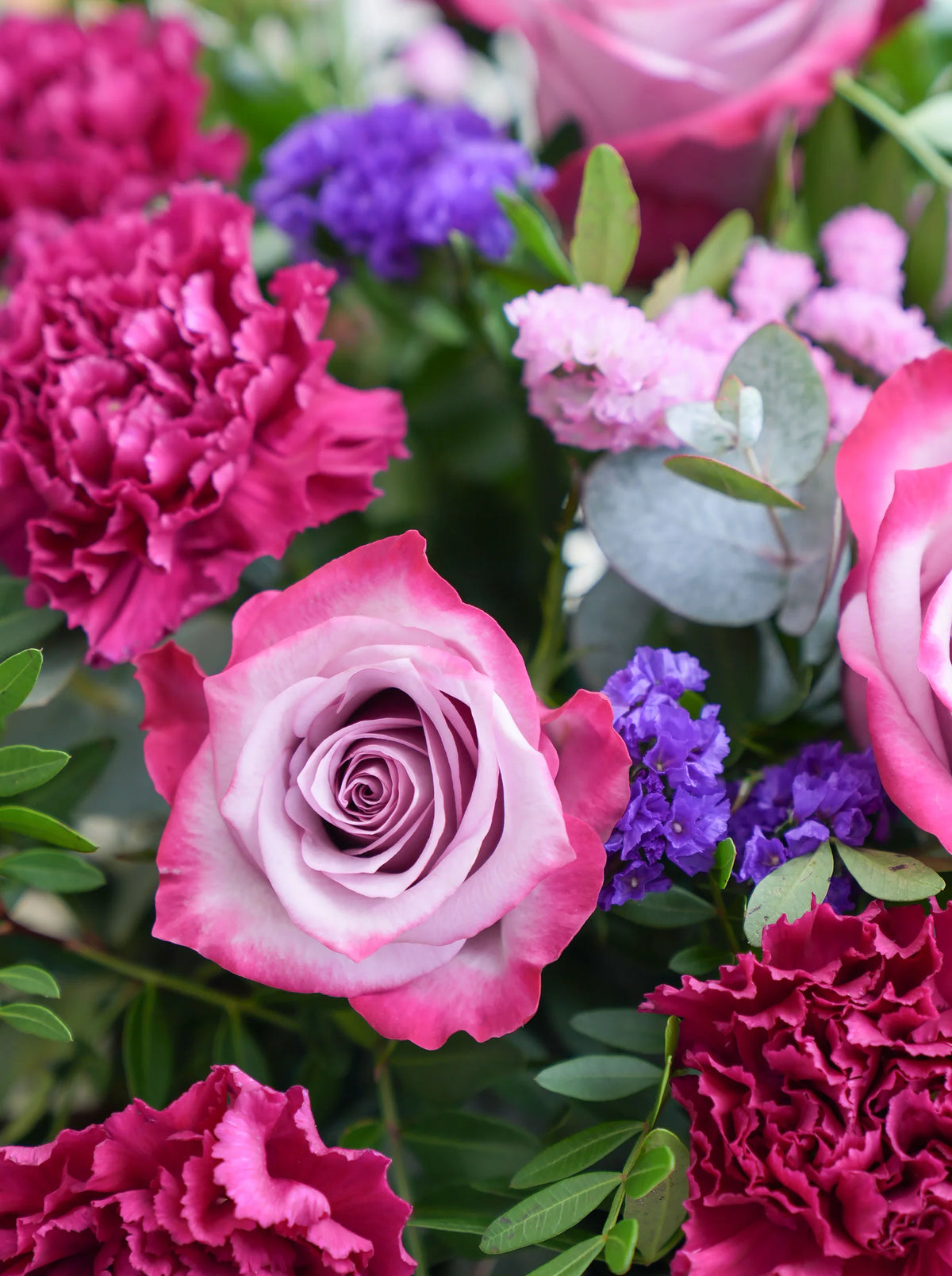 Lavender Floral Funeral Spray
