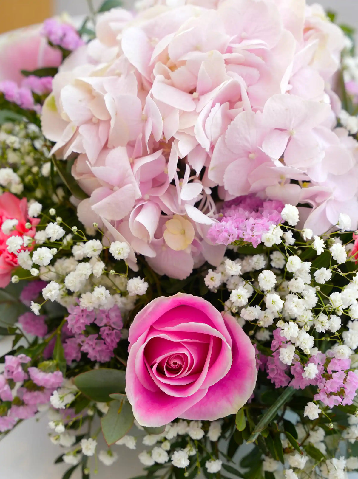 Pretty Pink Funeral Posy Pad