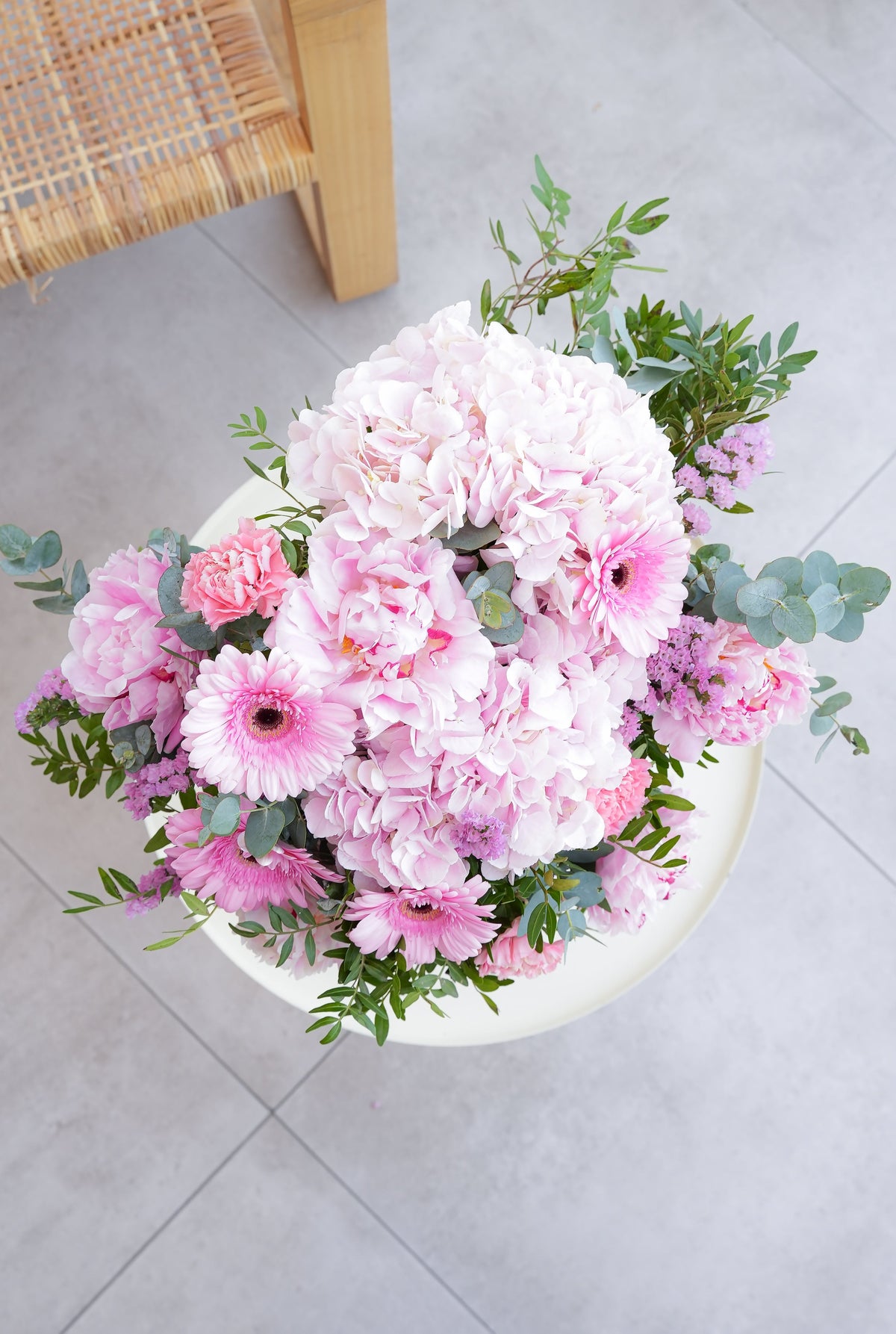 Peony Pretty Pink - Vase