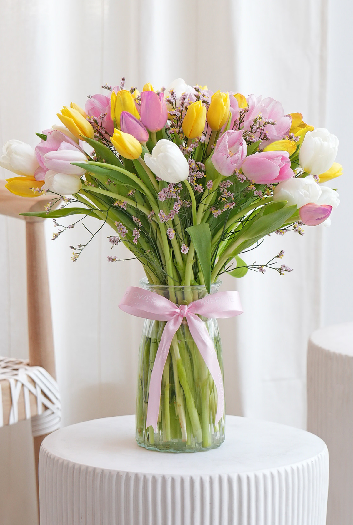 Luxury Mixed Tulips - Vase