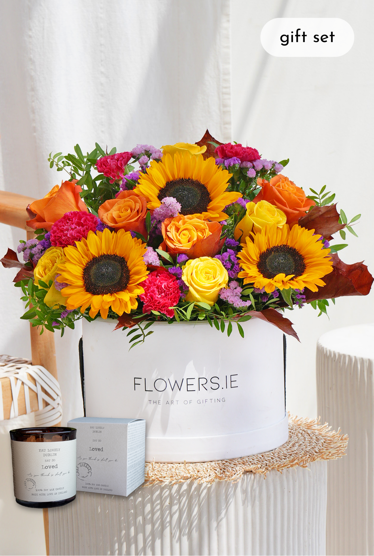 Birthday Autumn Vibrant - Hatbox