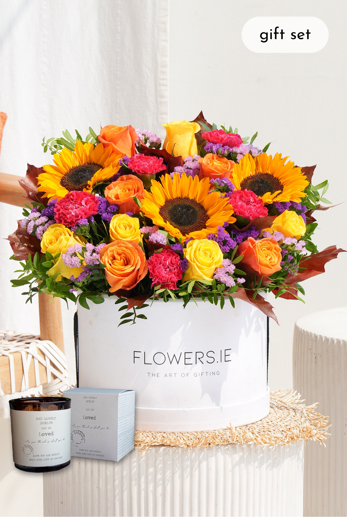 Birthday Autumn Vibrant - Hatbox
