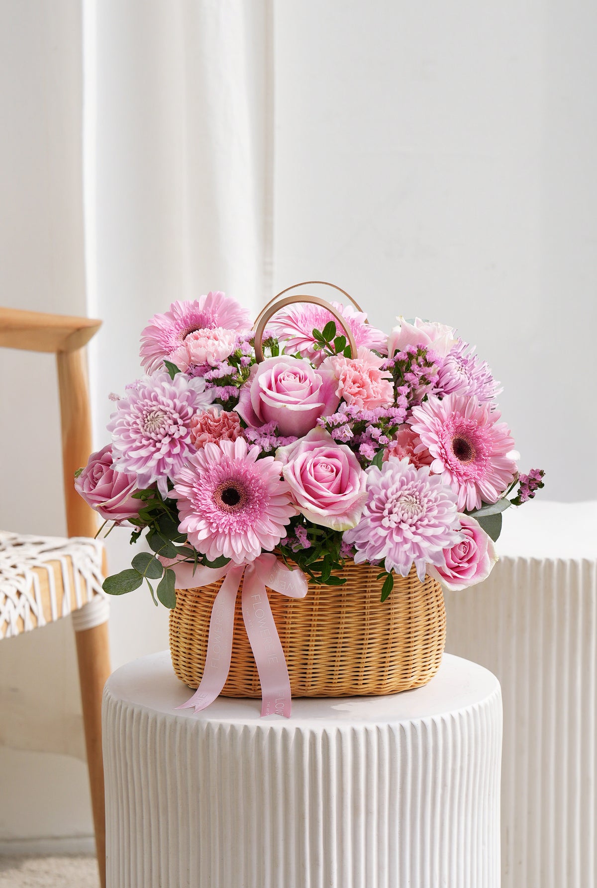 Pink Delight - Basket