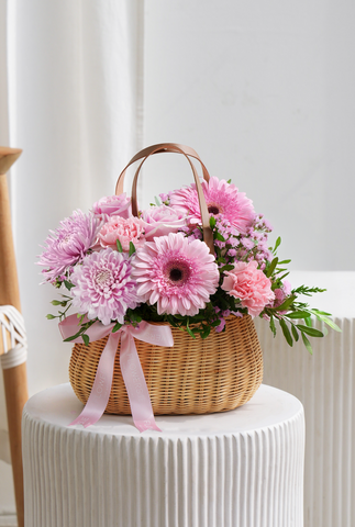 Pink Delight - Basket