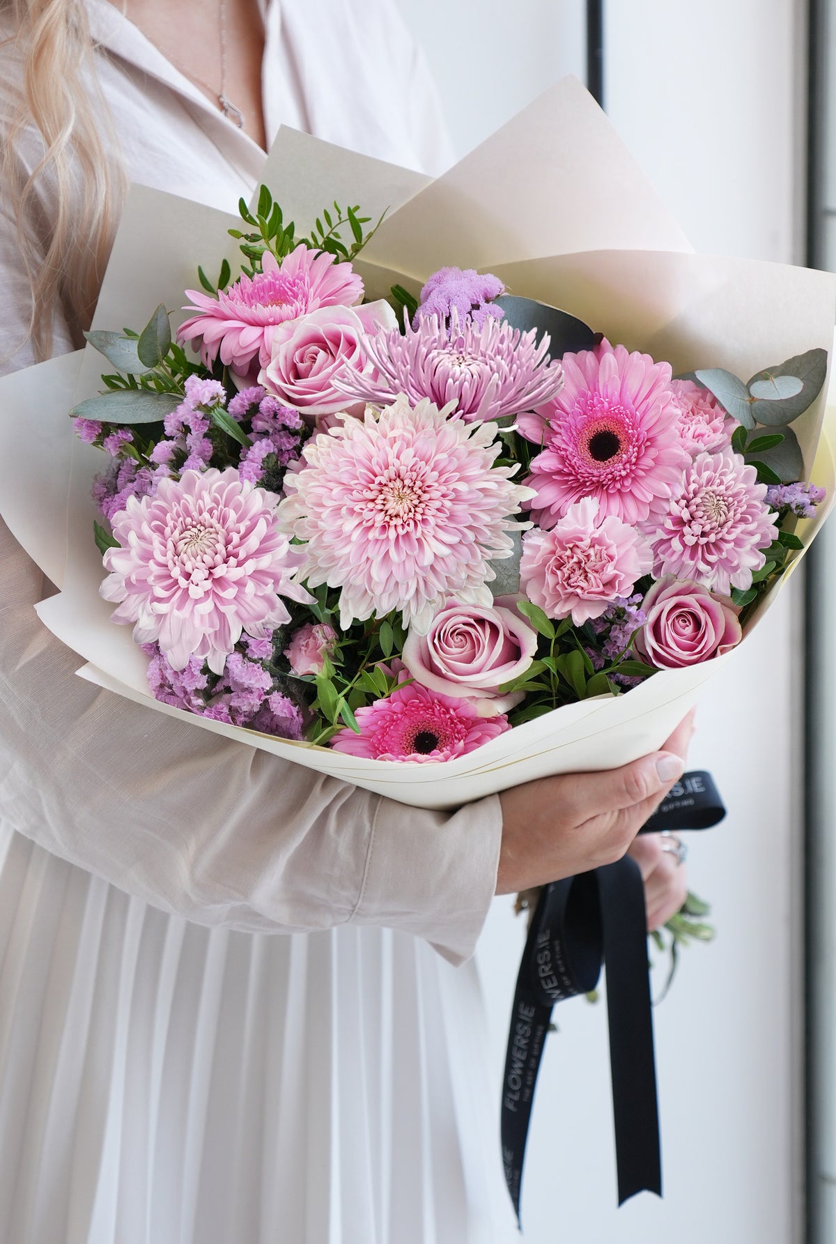 Pink Delight Hand-tied