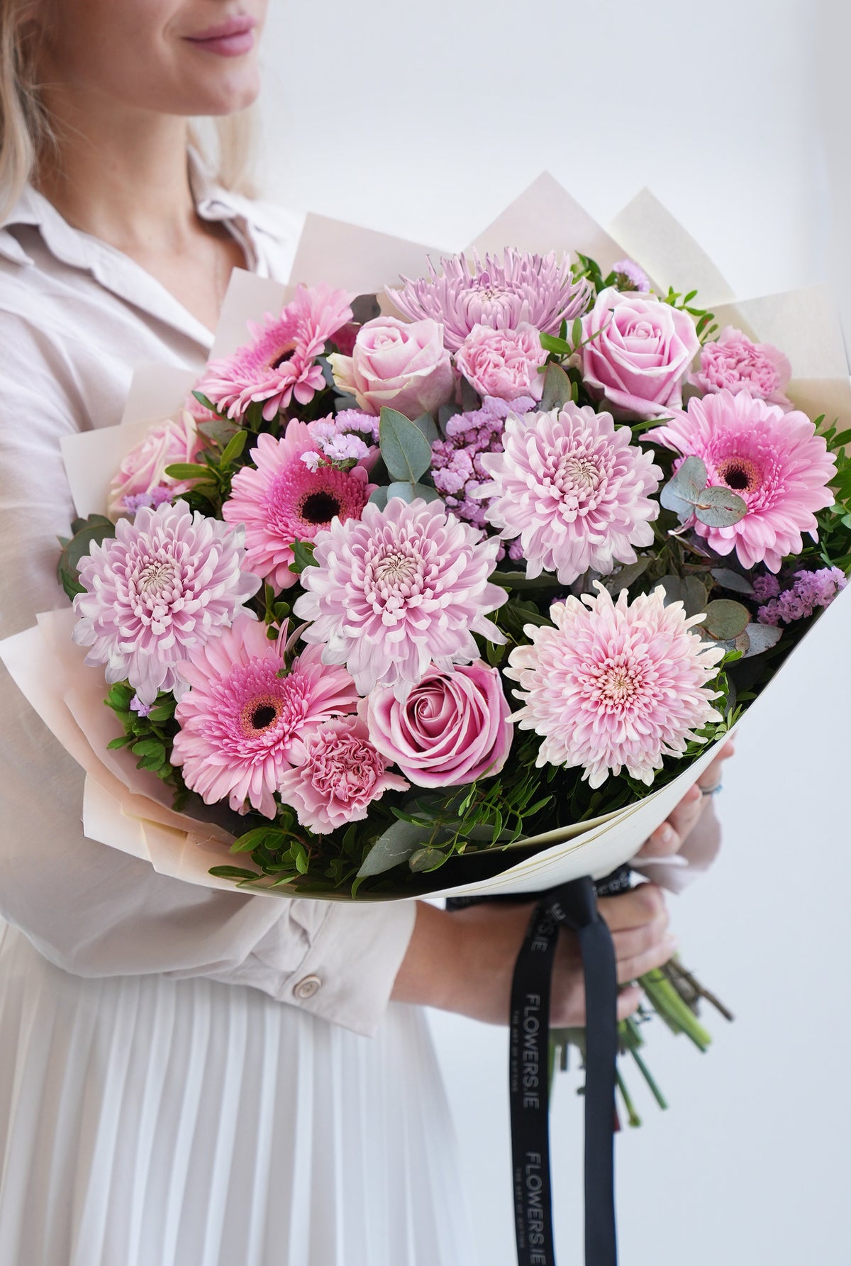 Pink Delight Hand-tied