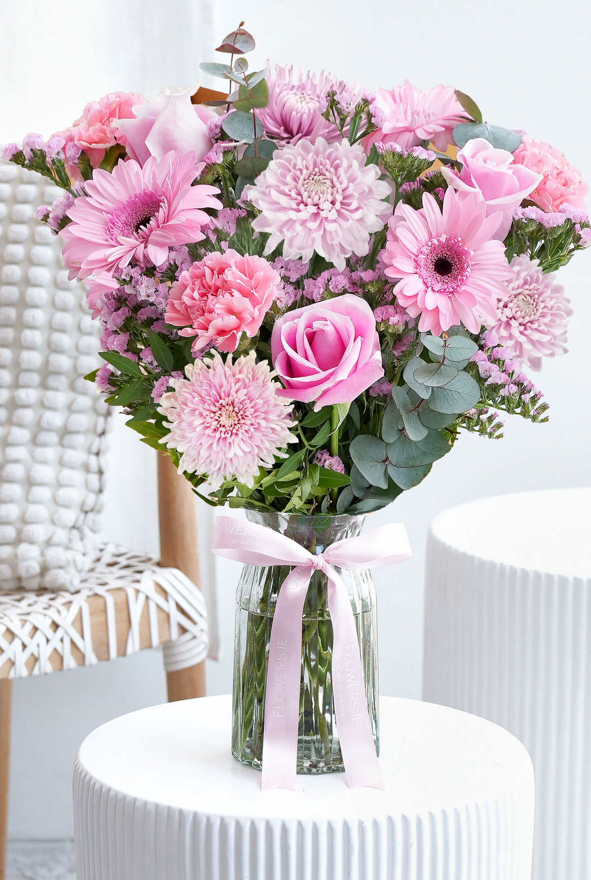 Anniversary Pink Delight - Vase