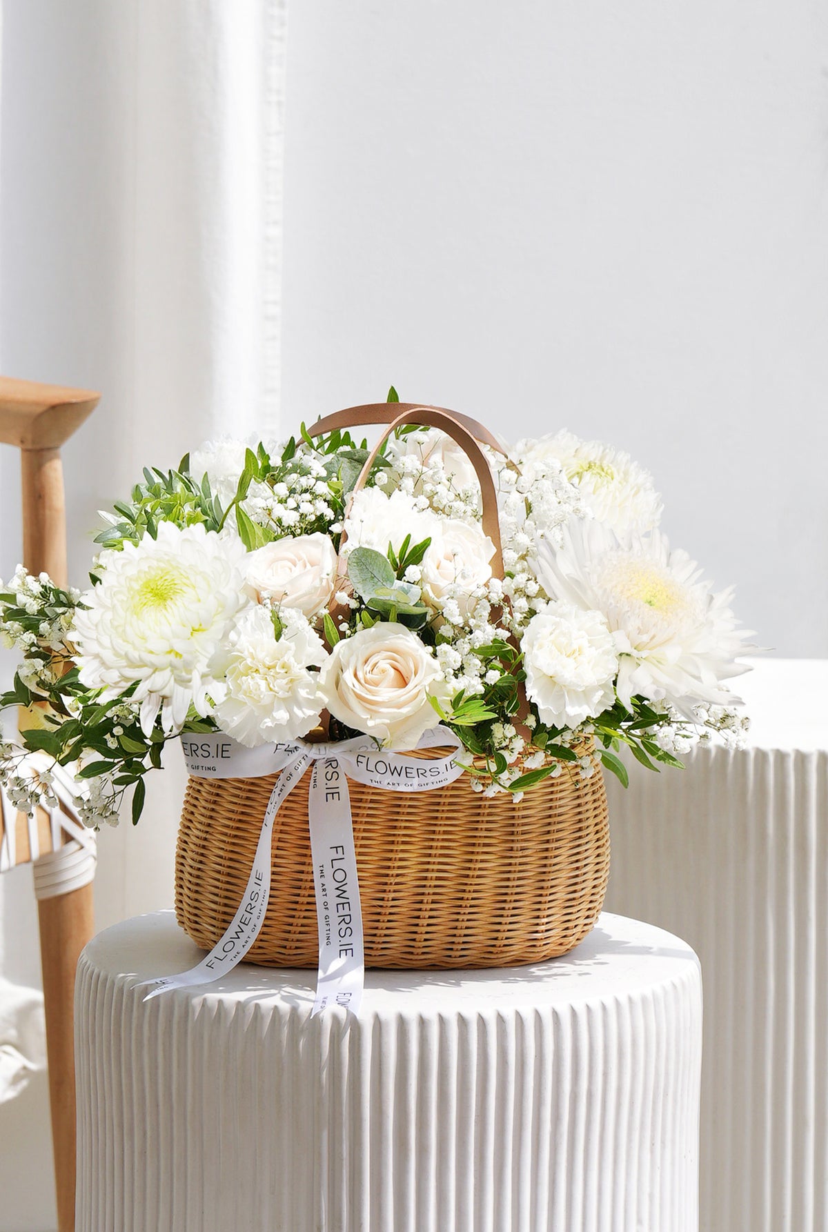 White Serenity - Basket
