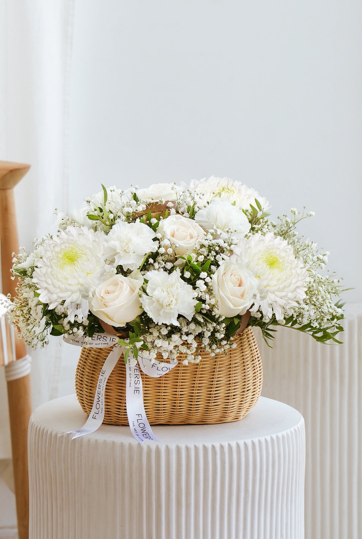 White Serenity - Basket
