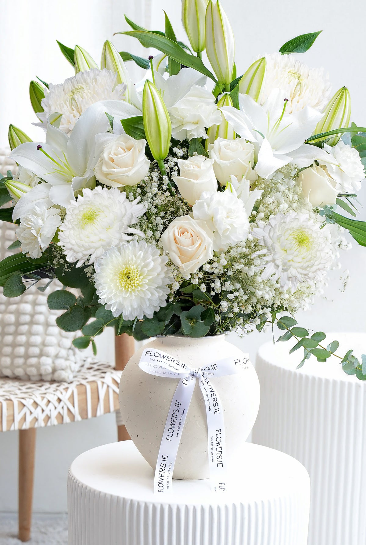 Wonderfully Ivory - Ceramic Vase