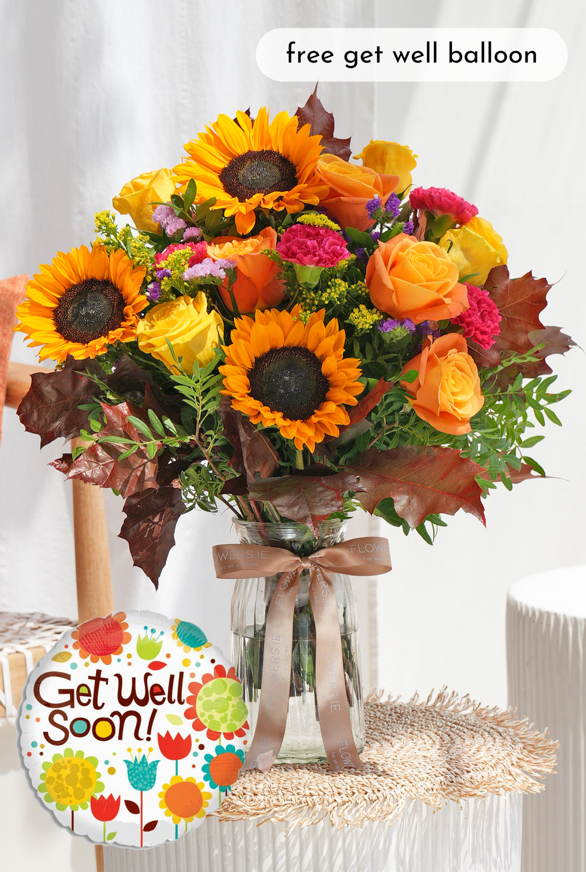 Get Well Autumn Vibrant - Vase