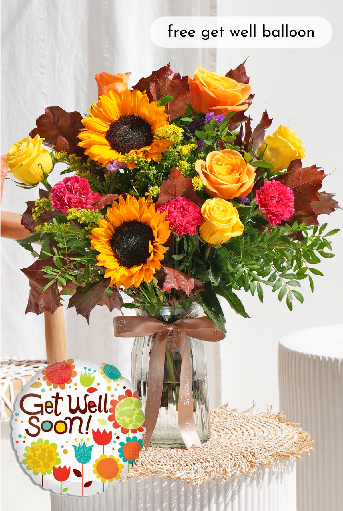 Get Well Autumn Vibrant - Vase