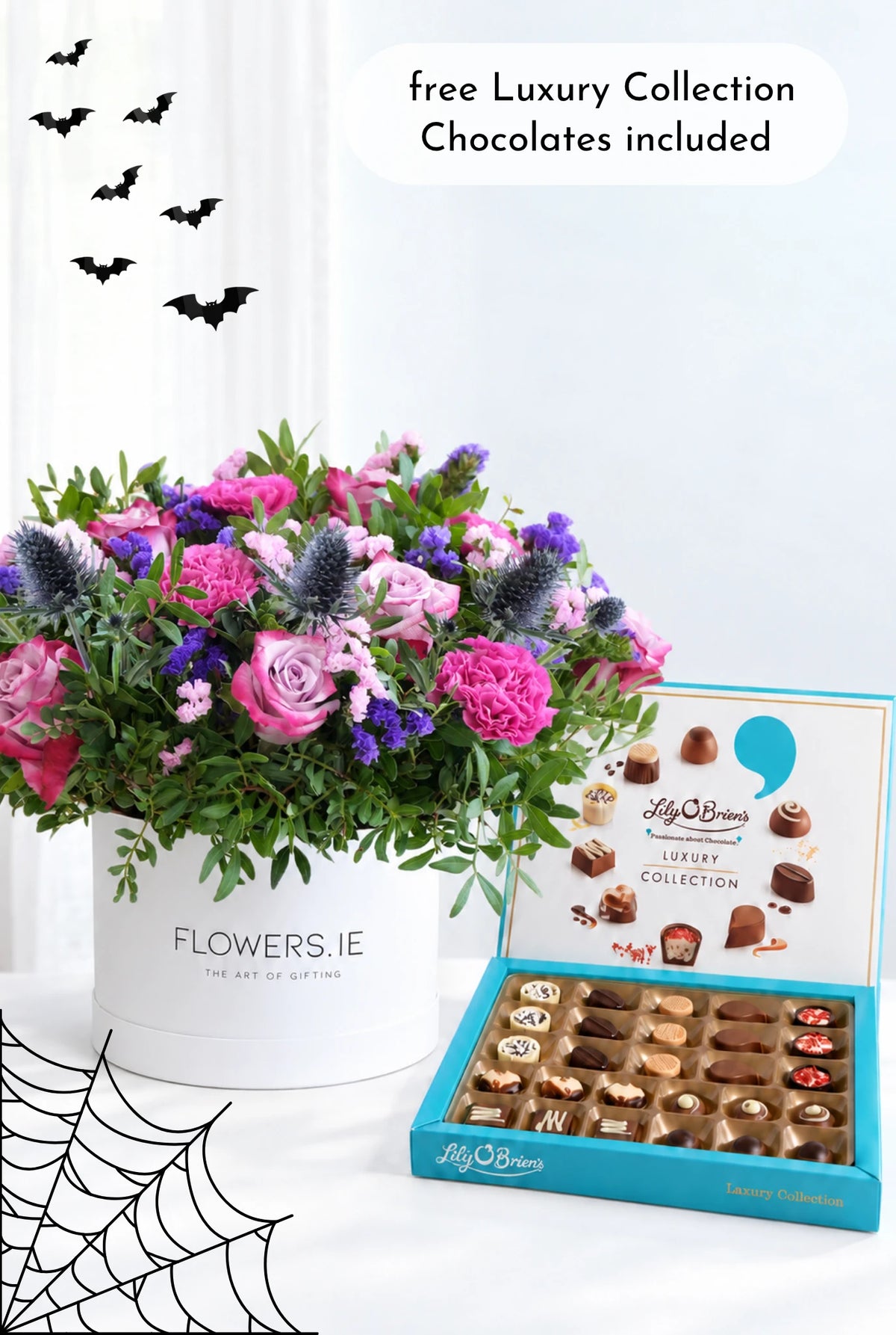 Lavender Floral - Hatbox